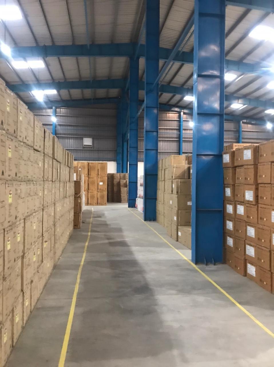 High Bay Racking Warehouse Interior