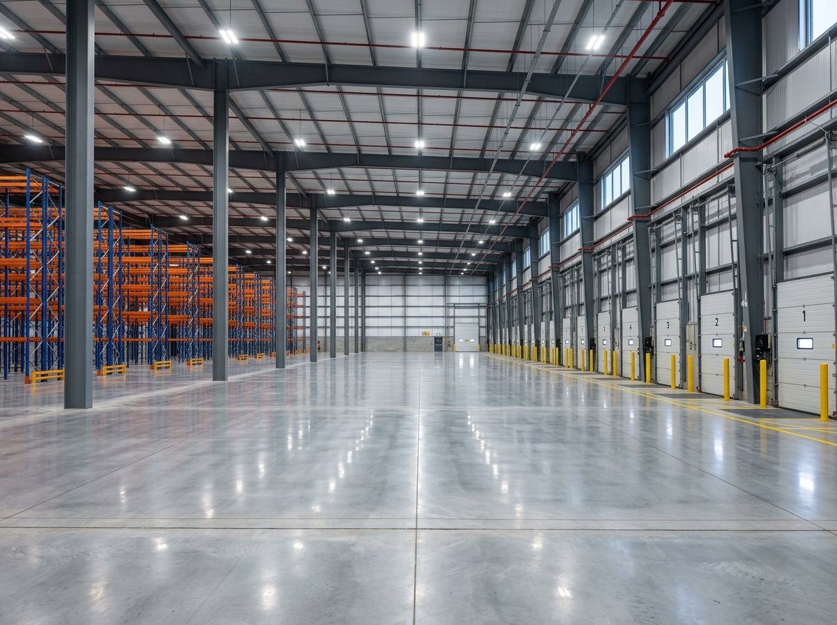 Grade-A Dock Bays & Racking Interior